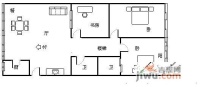 罗马公寓3室2厅2卫162㎡户型图