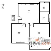 兴隆小区2室1厅1卫75㎡户型图