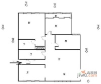 中融城市花园3室2厅2卫131㎡户型图