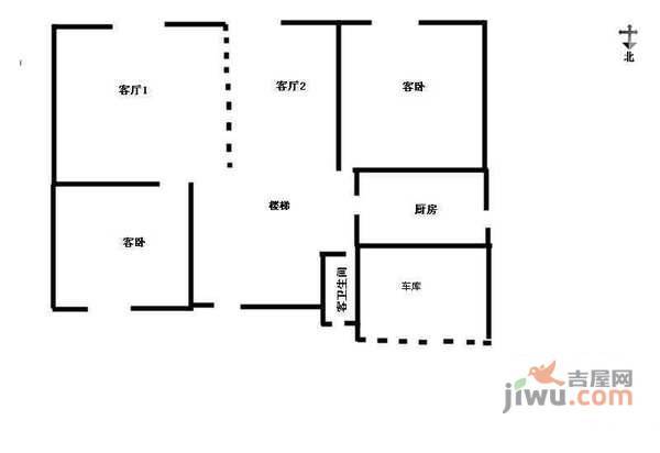 金都富春山居5室2厅4卫363㎡户型图