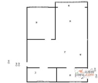 金都富春山居5室2厅2卫330㎡户型图