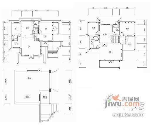 三江鸣翠蓝湾4室2厅3卫223㎡户型图