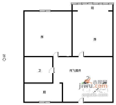 拱宸新苑4室2厅2卫115㎡户型图