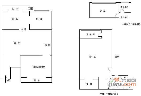 林语别墅5室3厅3卫336㎡户型图