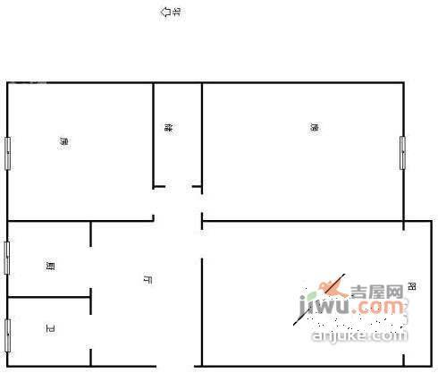 潮鸣苑3室1厅1卫180㎡户型图