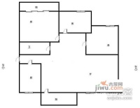 陆家圩小区水清苑3室2厅2卫110㎡户型图