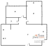 新德雅公寓3室1廳1衛戶型圖