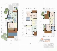 竹径茶语5室3厅3卫378㎡户型图