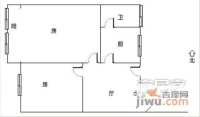 广福路社区2室1厅1卫70㎡户型图