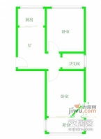 黃龍雅苑2室1廳1衛92㎡戶型圖