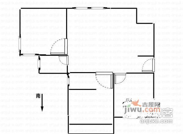 月雅苑4室2厅2卫164㎡户型图