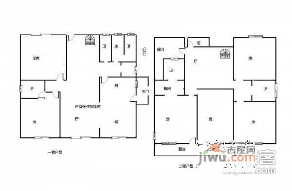 华立江南水乡4室2厅3卫217㎡户型图