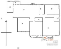 朝晖新城3室2厅1卫户型图