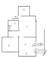 大关南七苑2室2厅1卫74㎡户型图