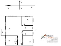 明珠公寓3室2厅2卫129㎡户型图