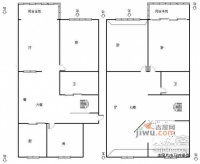 紫花苑4室2厅2卫170㎡户型图