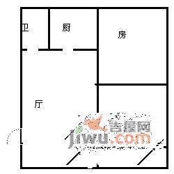 友谊新村2室2厅1卫90㎡户型图