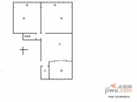 米市社区2室1厅1卫70㎡户型图