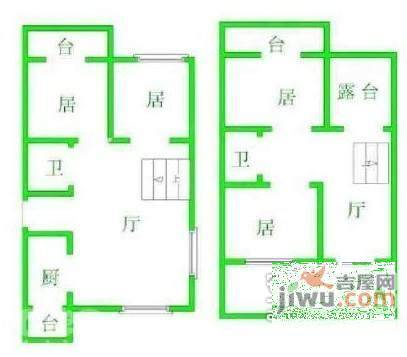 和家园4室2厅3卫232㎡户型图