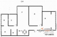 世纪坊2室2厅1卫91㎡户型图