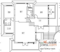 御景城5室2厅3卫224㎡户型图