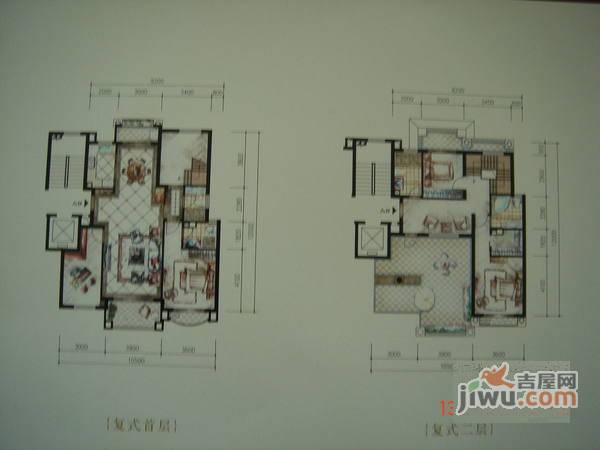 金都雅苑4室2厅3卫246㎡户型图