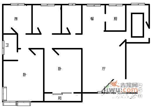 金都雅苑4室2厅2卫248㎡户型图