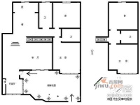 金都雅苑5室2厅2卫268㎡户型图