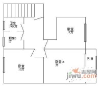 夕照新村3室1厅1卫75㎡户型图