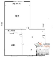 孩儿巷小区2室1厅1卫148㎡户型图