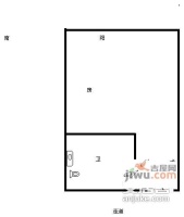 孩儿巷小区1室0厅1卫51㎡户型图