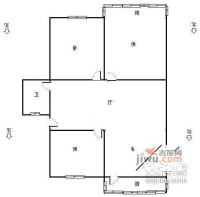 一清新村3室1厅1卫103㎡户型图