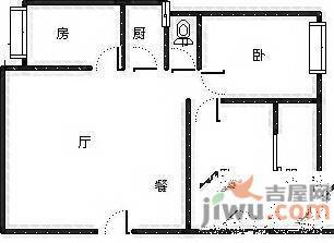 名城燕园3室2厅1卫114㎡户型图