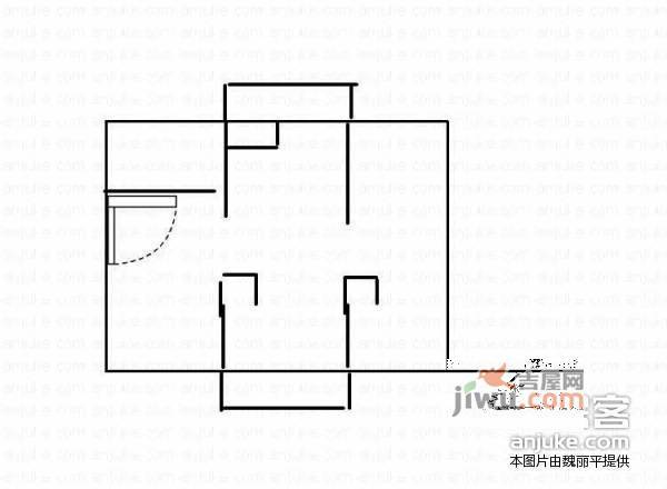 金龙钱江MOHO1室1厅1卫56㎡户型图