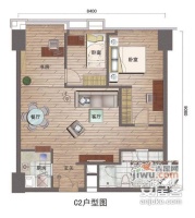星光國際公館1室0廳1衛戶型圖