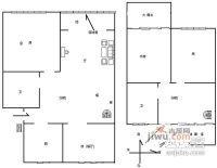 物华小康居住区4室2厅2卫178㎡户型图