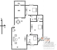 政苑小区A区5室3厅3卫207㎡户型图