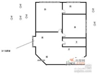 蚕花园永宁坊2室2厅1卫86㎡户型图