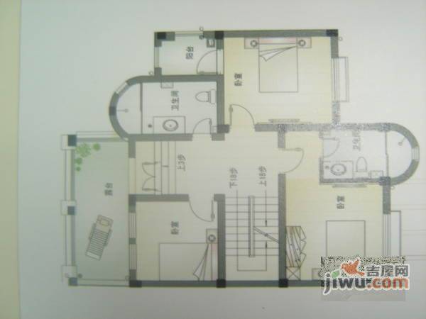 伊萨卡排屋5室3厅3卫208㎡户型图