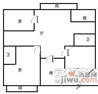 盛元慧谷4室2厅2卫190㎡户型图