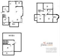 国信嘉园5室3厅3卫350㎡户型图