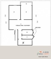 信义坊小区2室2厅1卫160㎡户型图