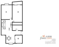 信义坊小区2室2厅2卫91㎡户型图