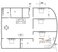 信义坊小区4室2厅2卫163㎡户型图