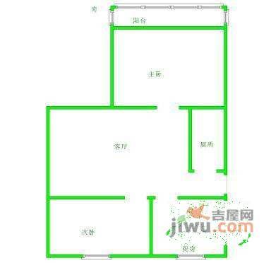 三华天运花园3室1厅1卫132㎡户型图