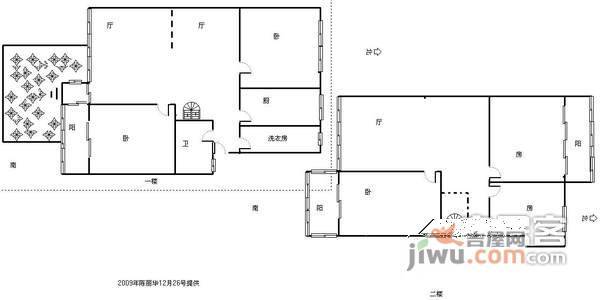 紫金庭园5室3厅3卫212㎡户型图