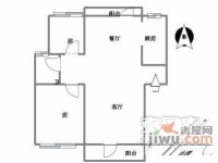 紫桂花园2室2厅1卫户型图