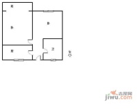 三塘北村2室0厅1卫户型图