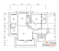 白云深处别墅区4室3厅2卫260㎡户型图