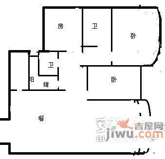 白云深处别墅区6室3厅3卫527㎡户型图